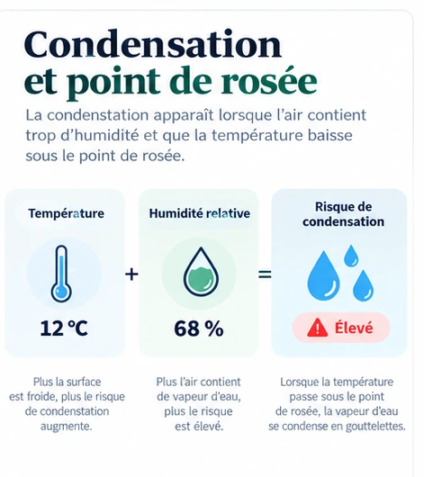 Comprendre le point de rosée